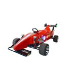 Van de Ritmachines F1 van Kiddie van het afstandsbedieningPretpark de Raceauto Rode Kleur