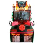 Het muntstuk stelde in het donker Kanon in werking Schietend Arcademachine, het Spelmachine van de 2 Spelerssimulator voor Kinderen
