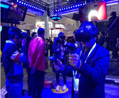 Grote van de de Leurder9d Virtuele Werkelijkheid van het Themapark VR Ruimte het Platform Zwarte/Blauwe Kleur