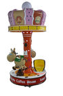 250W de Machines van de kinderen ‚S Arcade/de Kleine Muntstuk In werking gestelde Ritten van Carrouselkiddie