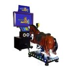 Het muntstuk stelde het Spelmachine van de 2 Spelers Elektrische Arcade/Elektronisch Gogo-Jockey Paardrijdenmateriaal in werking