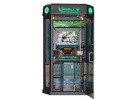 Machine van de de Cabinekaraoke van de muntstukopdringer de Miniktv met het Scherm voor Wandelgalerij/Straat/Park