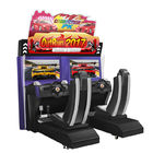 De dubbele Machine van het het Autorennenspel van de Spelermuntstuk In werking gestelde Arcade