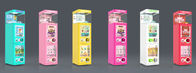 Jonge geitjes van Toy Capsule Vending Machine For van de vermaak de Blinde Doos