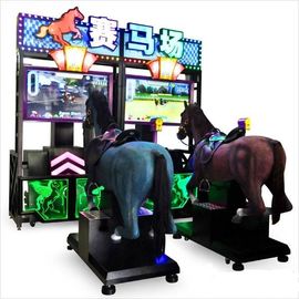 De Machine van de het Paardenrennenarcade van de metaalglasvezel/gaat gaat de Machine van het Jockeyvideospelletje