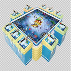 10 de Arcademachine van spelersjonge geitjes/Binnen van de het Vermaakarcade van de Visserijkoning 10p het Spelmachine