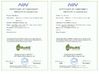 China Vast International Vedio Games Co., Limited. certificaten